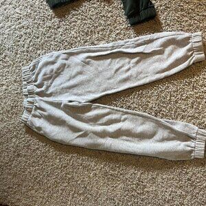 PacSun Women's Grey Joggers-tracksuits